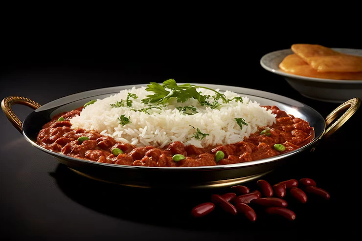 Rice Rajma Madan Vaishno Dhaba