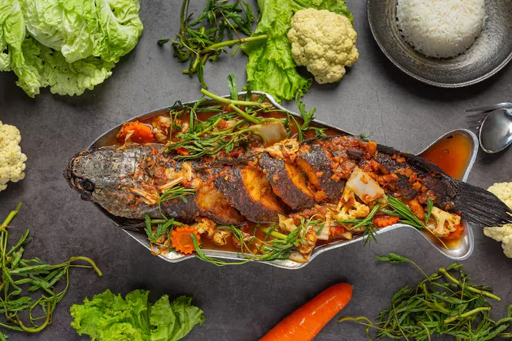 Fish Chilli - Arya Meals