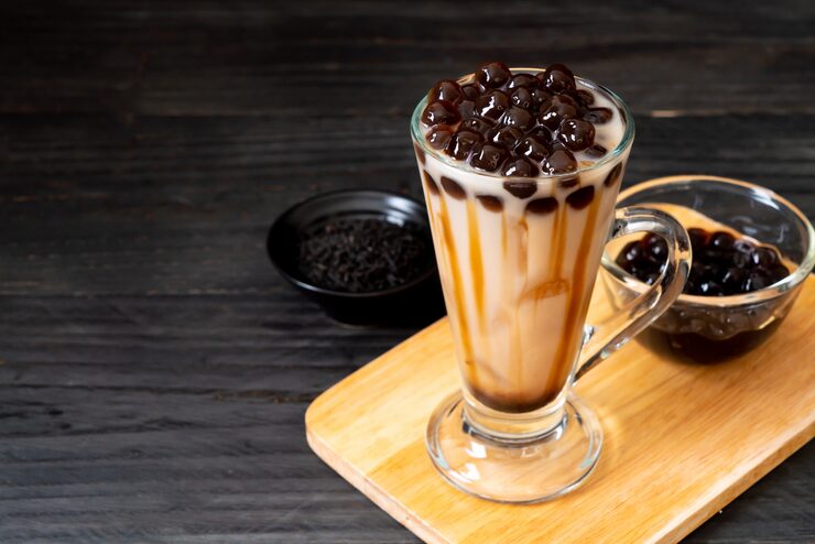 Chocolate Boba Crispizza Menu