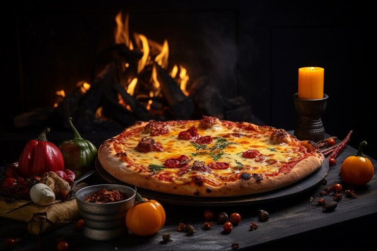 (Pizza) The Harvest Flame (Large)
