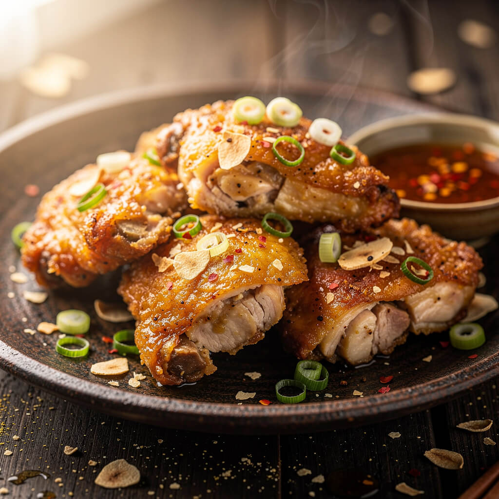 Crispy Garlic Chicken
